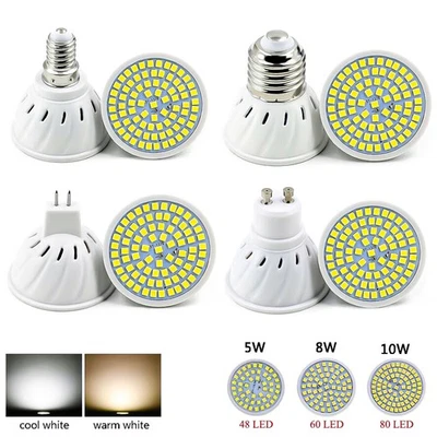 5W 8W 10W Spots Light E27 E14 LED Bulb MR16 GU10 Energy Saving Downlight 220V - Image 1 of 4