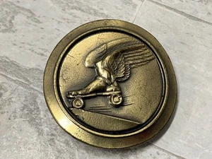 Vintage 1977 Roller derby Skate Belt Buckle The Great American Buckle RARE - Picture 1 of 6