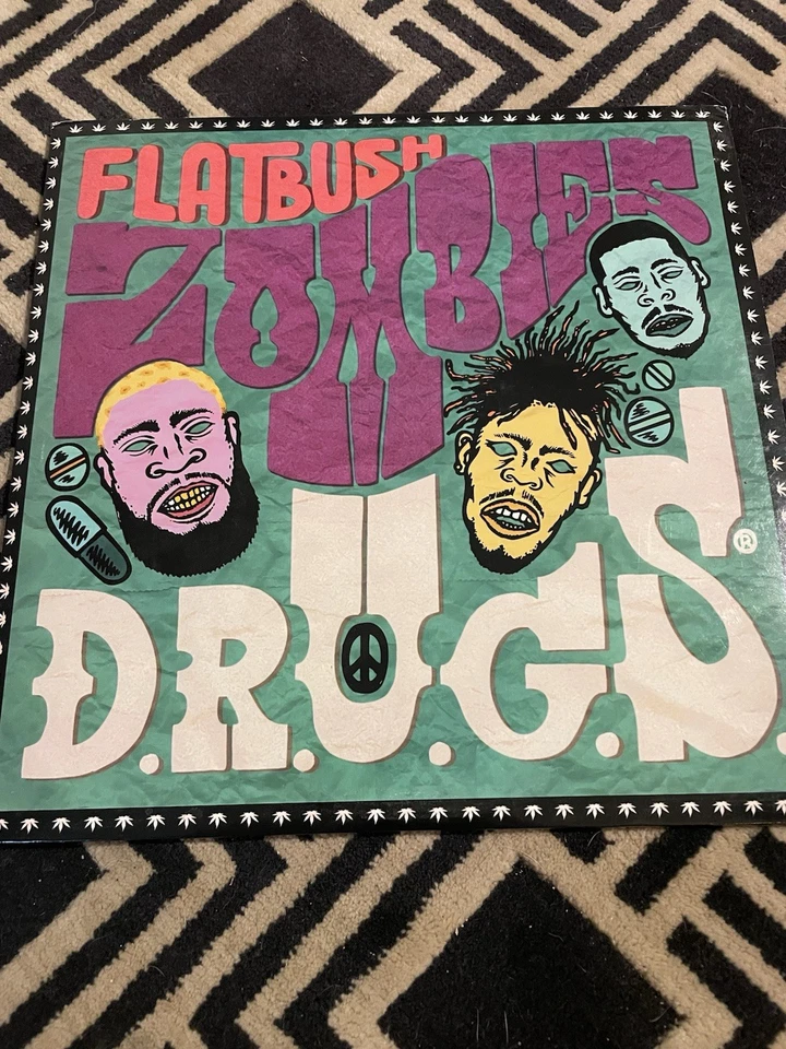 Flatbush Zombies D.R.U.G.S. Vinyl LP Record (First Pressing) - Image 1 of 1