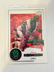 Upper Deck Marvel Beginnings Vol. 2022 2 Series 1 #19 Lizard - Imagen 1 de 2
