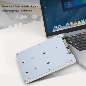 USB 2.5 External SSD Hard Drive Mobile Disk HD Enclosure/Case Box FY - Afbeelding 1 van 9