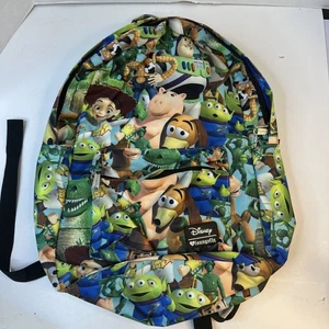 Disney Pixar Loungefly Backpack Toy Story Alien Full Size Backpack T3 - Picture 1 of 6