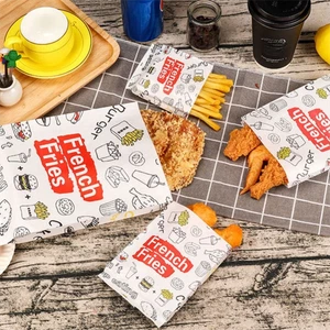 Bolsa de papel impermeable con sello de grasa accesorios de cocina - Imagen 1 de 11