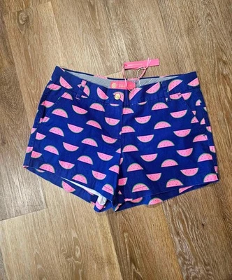Новый с ярлыками MacBeth коллекции синий Chino шорты с арбуз печать - L - Изображение 1 из 4