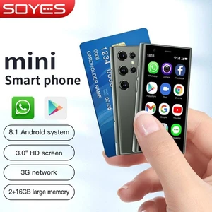 Petit téléphone portable S23Pro Mini Smart Phone Android 8.1 double SIM 3,0'' HD 3G - Photo 1 sur 24