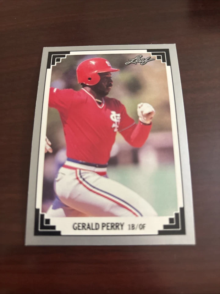1991 Leaf - #272 Gerald Perry St. Louis Cardinals NM-MINT - Image 1 of 1