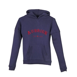 Shires Aubrion Young Rider Serene Hoodie Ink; Brushed, Relaxed Fit, Pockets - Picture 1 of 9