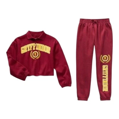 Nuevo con etiquetas Conjunto Harry Potter Gryffindor para Niña - Camisa y Joggers - Talla 6X Pequeña Foto 1 de 4