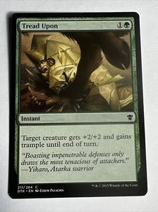 MTG COMMON REGULAR DTK: DRAGONS OF TARKIR NM - TREAD UPON 211/264 - Picture 1 of 1