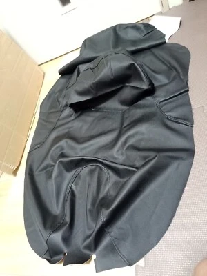 YAMAHA YP400 Majesty 2004-2006 Funda Asiento Respaldo Delantero Trasero 3 Piezas Negro Foto 1 de 4