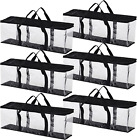 6 Pack DVD Storage Bags Hold up to 240 Dvds (40 Each Bag), Water Resistant DVD H