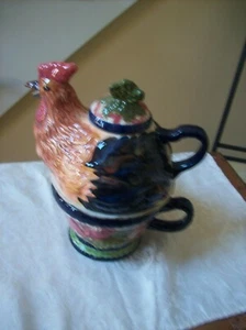 Tracy Porter Stonehouse Collezione Farm Tè Gallo per Uno - Foto 1 di 12