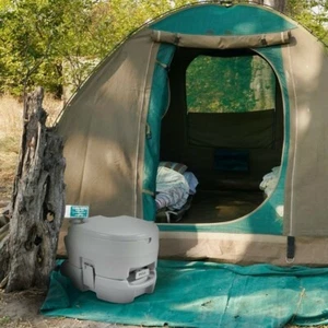 Bestco 12L Portable Outdoor Toilet for Travel Special Needs and More, Lightweigh - Picture 1 of 2