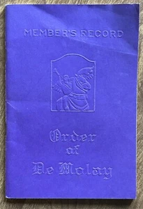 Member's Record - Order of De Molay, 8th Edition - Picture 1 of 2