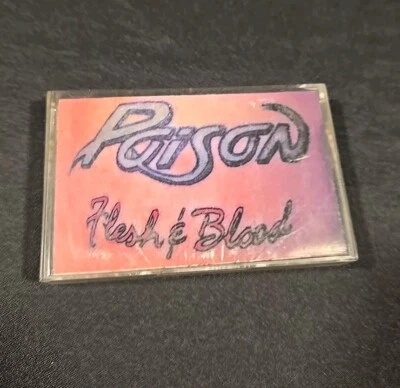 Poison Flesh And Blood (1990) Cassette - Image 1 of 4