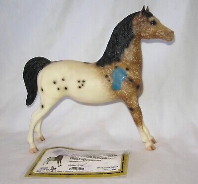 Breyer Horse Limited Edition Special Halo Morgan Appaloosa Vintage Club  • 175$