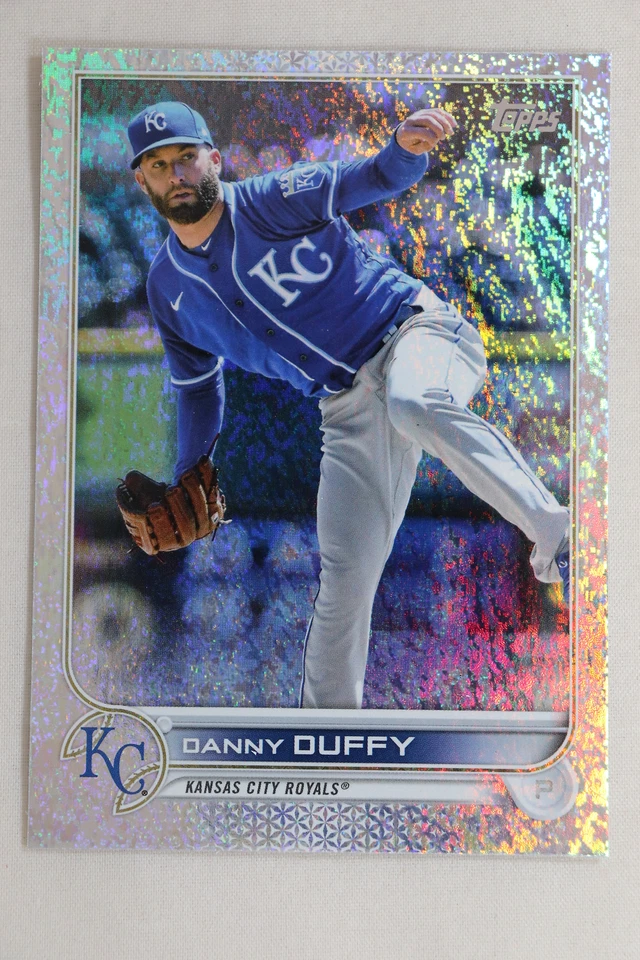 Danny Duffy - Kansas City Royals - 2022 Topps Factory Set Foilboard Card #/390 - Image 1 of 1