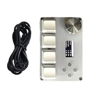 2 Colors Rapid Trigger Game Programming Mechanical Keypad Knob Gaming Keyboard - Afbeelding 1 van 17