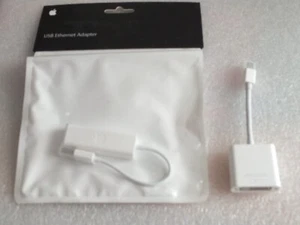 Original Apple USB Ethernet Adapter - Modell A1277 OVP + A1305 - 2010 - Bild 1 von 11