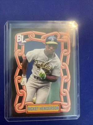 2024 Topps Big League - Topps Big Leaguer #TBL-22 Rickey Henderson - Image 1 of 2