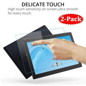 2 PCS Screen Protector Tempered Glass Flim For Lenovo Tab M7 Tablet 3rd TB-7306F - Picture 1 of 11