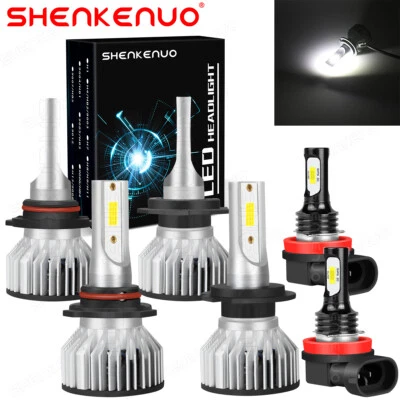Faros antiniebla LED para Hyundai Genesis Coupe 2013 2014 2015 2016 6 piezas Foto 1 de 4