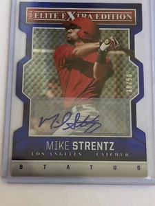 2014 Elite Extra Edition Mike Strentz Die Cut Auto RC 38/50 Combined Shipping - Picture 1 of 3