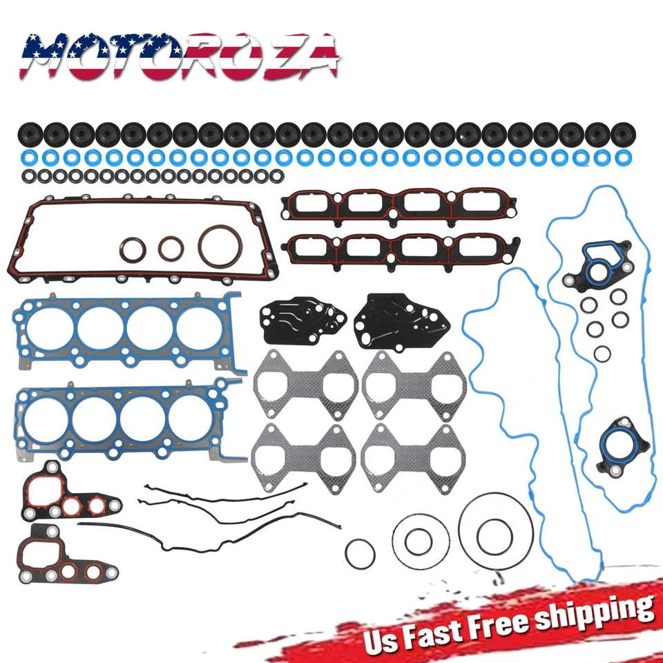 Juego completo de juntas para Ford Expedition F150 F250 Lincoln 04-06 5,4 TRITON 24V Foto 1 de 4