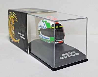 Model Helmet Scale 1:8 Minichamps Valentino Rossi Motogp Mugello 2002 - Image 1 of 3