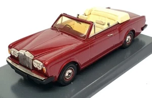 SMTS 1/43 Scale No.2 - Rolls Royce Corniche Convertible RHD - Met Dk Red - Picture 1 of 5