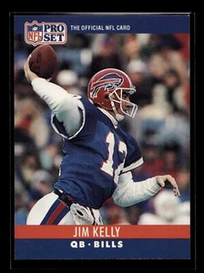 1990 Pro Set #40 Jim Kelly (EX) (FTB) - Foto 1 di 2