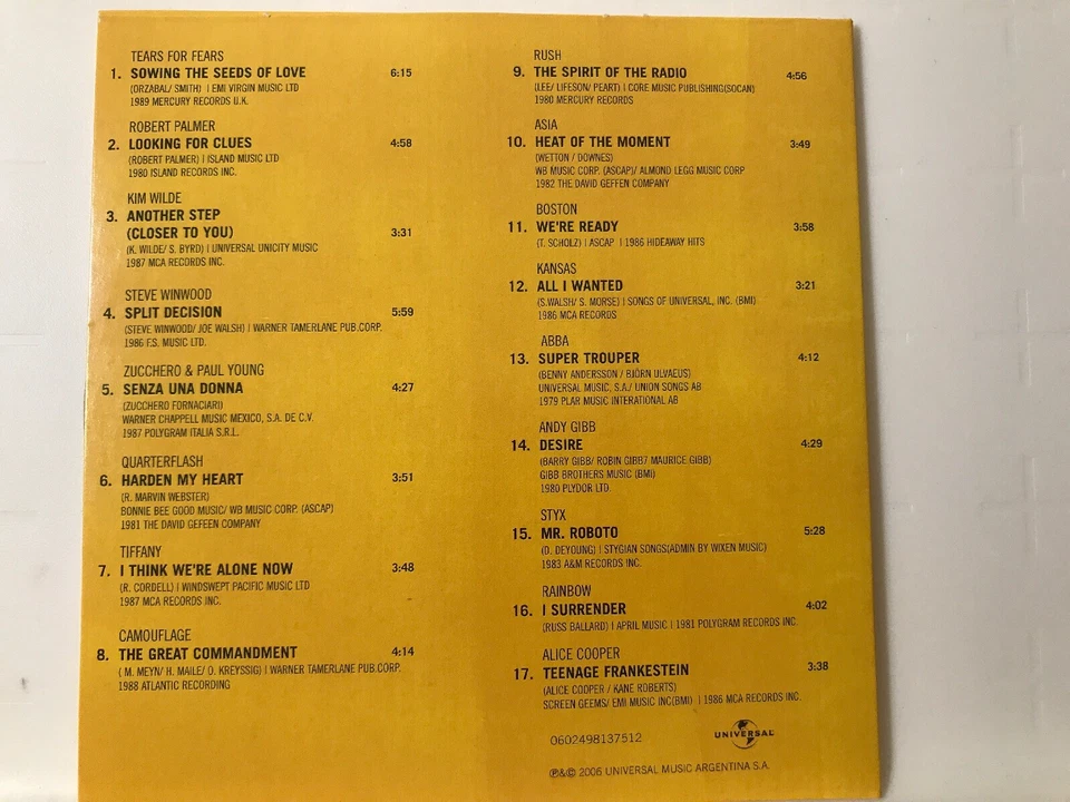 rare CD 80's Camouflage GREAT CONMANDMENT Rainbow I Surrender Foto 1 de 1