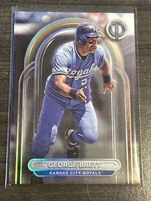 2024 Topps Tribute George Brett #50 Base - Kansas City Royals - Image 1 of 2