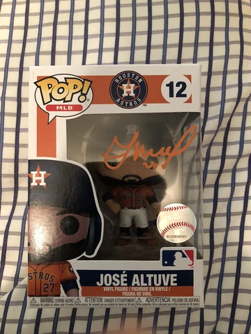 Jose Altuve Signed/Autographed Funko Pop Beckett Cover