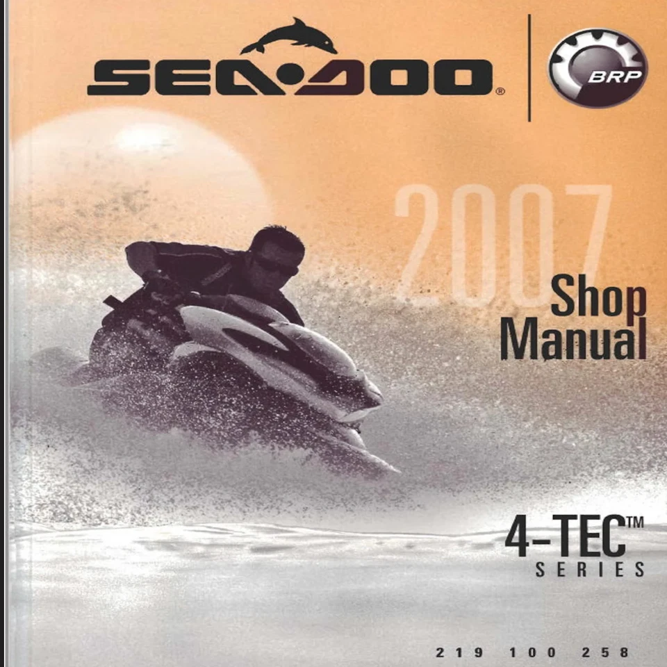 Repair manual for Seadoo 4-TEC Series GTI GTX RXP RXT 2007 -  Manual on a USB - Image 1 of 1
