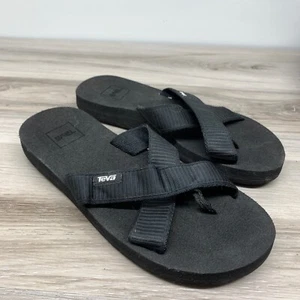 Teva Mush Kalea Sandal, Livy Black Womens Size 6 EU 37 - Picture 1 of 9