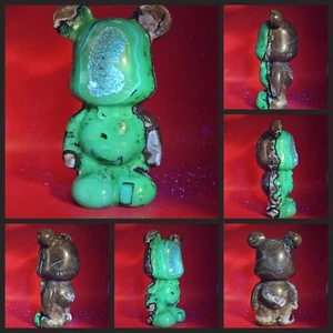 UV fluoreszierender großer Vulkan Achat Kristall Druzy Bär Quarz Probe Heilung 3+ Pfund - Bild 1 von 21