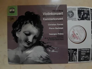 BERG ALBAN Violinkonzert CHRISTIAN FERRAS *GERMAN WHITE-GOLD ELECTROLA*NM* - Picture 1 of 6