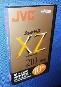 JVC SUPER VHS PRO ST-210 XZ SVHS Professional Tape - NOS - SEALED - Vintage-Rare - Picture 1 of 12