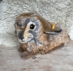 Steiff Knopf Im Ohr lebensecht süßester (Ostern) Hase Kaninchen Stofftier Plüschtier - Bild 1 von 11