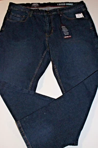 IZOD COMFORT STRETCH TAPERED LEG BLUE JEANS SZ: 44 X 30 NWT - Bild 1 von 4