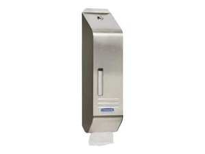 Kimberly Clark 4405 Interleaved Toilet Tissue Dispenser - Silver - NEW - Picture 1 of 3