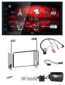 JVC DAB USB Bluetooth 2DIN Lenkrad Autoradio für Nissan X-Trail T31 2007-2008 sc - Bild 1 von 8