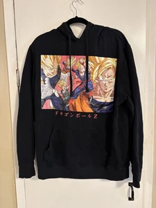 Dragon Ball Z Super Saiyan Goku Anime Pullover Hoodie Sweater Herren Gr. Small - Bild 1 von 4