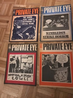 1972/3 Private  Eye joblot x 10 (Job3) - Image 1 of 3