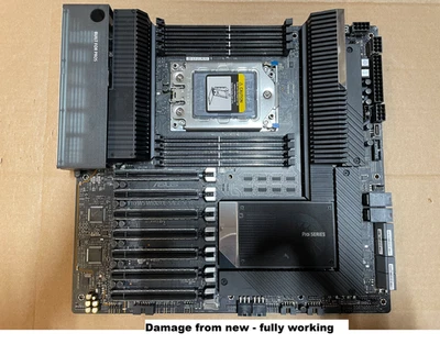 ASUS Pro WS WRX80E-SAGE SE WIFI II, AMD WRX80, sWRX8, DDR4, SATA3, PCIe 4.0, 3x - Image 1 of 4