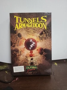 TUNNELS OF ARMAGEDDON PC Game - 3.5" Disk - CIB - From California Dreams (1989) - Picture 1 of 8