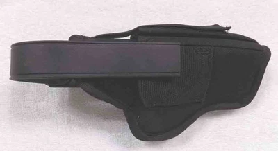 UNCLE MIKE'S Black Nylon Size 15 Ambidextrous Holster w/ Belt Clip FREE SHIPPING - Image 1 of 3