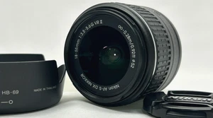 Lente para cámara Nikon AF-S DX NIKKOR 18-55 mm f/3,5-5,6 G VR II DSRL [como nueva] con capucha - Imagen 1 de 13