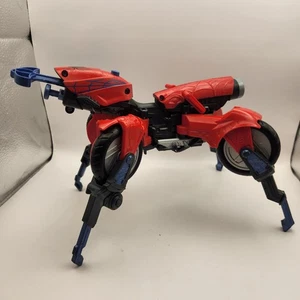 Marvel Hasbro Comic Spider-man 2017 Motorcycle Transforming Nerf Dart Cannon Gun - Picture 1 of 10